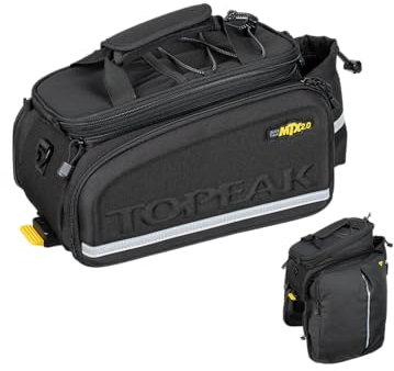 Topeak MTX 2.0 TrunkBag DXP mit erweiterbaren Packtaschen - Erweiterbares Oberteil