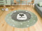 AKCILA Runden Kinderteppich Lima Grün Teddybär 120 cm, Teppiche für EIN Kinderzimmer mit kurzem Flor, Teppich für einen Jungen,Mädchen, Kinderteppich, Spielteppich, Kids Carpet