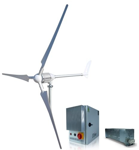 Istabreeze Generatore eolico i2000 W, 48 V, affidabile energia eolica per la casa