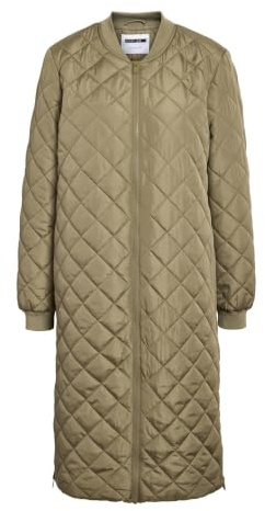 NOISY MAY NMGILLY QUILTED COAT FWD NOOS Frauen Wintermantel schwarz