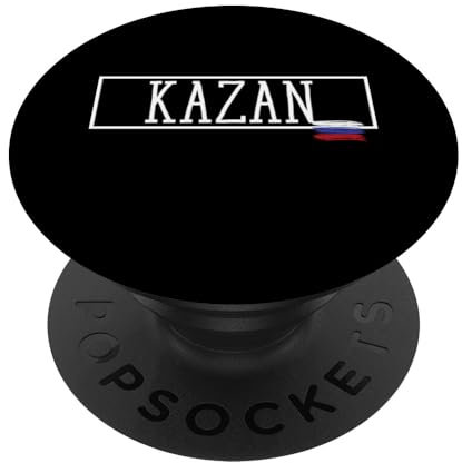 Kasan Souvenir Russland Urlaub Russisch Frauen Männer Reisen PopSockets Klebender PopGrip