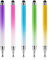 Oruola Lot De 5 Stylets 2 En 1 Pour éCrans Tactiles,Stylet Tactile,Stylets Pour Tablette,Tablette Pour TéLéPhone Et Tablettes Android,Compatible Avec Tous Les éCrans Tactiles (5 Couleurs)