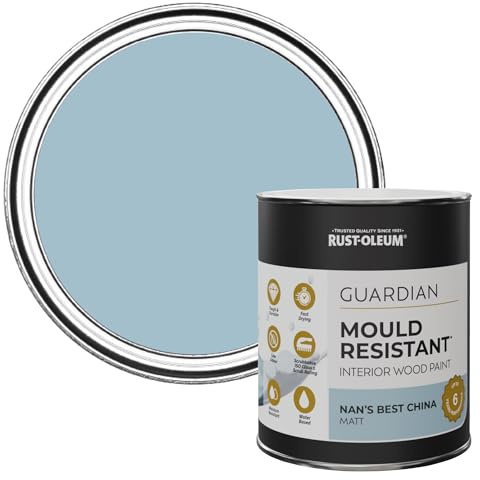 Rust-Oleum Blue Guardian Mould Resistant Interior Wood Paint in Matt Finish - Nan's Best China 750ml