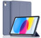 Wanme Coque pour iPad 10ème Génération 10,9 Pouces 2022, Housse Étui avec Veille/Réveil Automatique pour iPad 10, Violet
