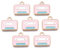 Airssory Mixed Life Make-up-Anhänger aus Messing-Legierung, Emaille, Festival, Halloween, Weihnachten, für DIY-Schmuck, Handwerk, Emaille