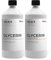 Area52 – Glycerin 2x1L technische Qualität mit 86,5% Reinheit – Vielseitiges Glyzerin für Frostschutzmittel, Schmiermittel, Weichmacher, Trennmittel & Feuchthaltemittel – Nur für techn. Anwendungen