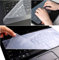 Distinct® 3 Stück Universal Silikon Tastaturschutz Laptop PC Notizbuch-Silikon-freie Tastatur-Schutz-Haut-Abdeckung Ultradünnes Transparentes Silikon Haut Silikonhülle Clear Film (14 Zoll)