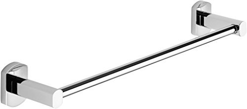 Gedy Edera Plus Portasciugamani in acciaio inox, argento, 37,6 x 7,4 x 5,4 cm