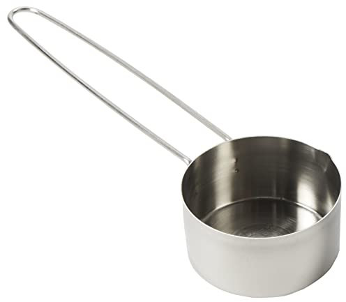 American Metalcraft MCL12 Stainless Steel Measuring Cup, 1/2-Cup