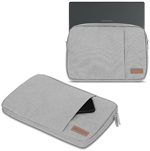 UC-Express Notebook Tasche kompatibel für Medion Akoya E3222 E3223 Hülle Schutzhülle Cover Schutz Case Bag, Farbe:Grau