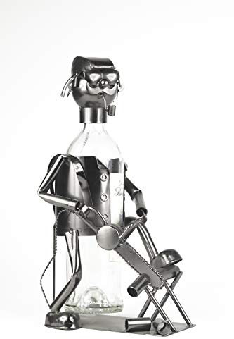 LUDI-VIN Porte-bouteille métal Menuisier