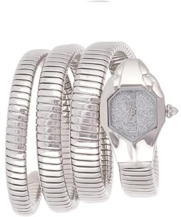 Just Cavalli watch - SNAKE - JC1L115M0015, silber / schwarz