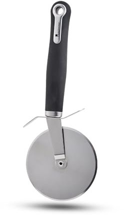 MasterPRO FOODIES COLLECTION - Tagliapizza 22,3x8,2 cm - Acciaio inox + PBT - Ergonomico - Ottimo per le cucine più moderne