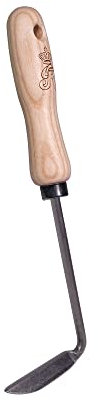 SHW-FIRE Unkrautstecher - Ideal für Linkshänder - Karbonstahl mit ergonomischem Holzgriff. Effektive Unkrautentfernung im Garten