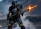 Displate Star Wars Metallposter Star Wars Poster Star Wars Geschenk Star Wars Deko Star Wars Plakatte The Mandalorian Concept Art - Pulse Cannon Poster Größe - 32x45cm