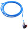 PTFE Schlauch,Blaues PTFE,PTFE Schlauch 1m Filamen,3D-Drucker Teflon-Schlauch Für Düse,Teflon Tube Für 3D Drucker,PTFE Teflon Tube,1m PTFE Teflon Tube 2mm ID 4mm OD Für 1.75mm Filament 3D Drucker Blau