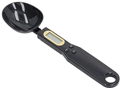 Pesant Cuillère Balance, Balance Alimentaire Cuillère ABS Nettoyage Facile Largement Utilisation Maximum 500g avec Écran Électronique pour Restaurant