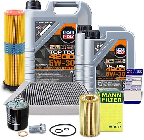 ATEC Germany Inspektionspaket Filterset 1x Ölfilter, 1x Luftfilter, 1x