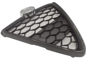 Griglia Compatibile con Alfa Romeo Giulietta Scudo Mascherina Paraurti Anteriore B-Tech Nido D'ape Nero Brunito Sportivo (Nero)