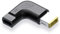 QYD Adaptateur USB C vers Slim Tip,19V DC PD USB C Femelle à DC Mâle Convertisseur de Prise Jack pour Lenovo USB C Femelle vers Slim carré Jaune Tip Converter Ordinateur Portable