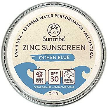 Suntribe Zinksonnencreme, Ocean Blue, LSF30, 15g (5)
