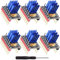 Youmile 6 pcs TMC2209 V1.3 Stepper Motor Driver module 2.8A Peak Driver with Heat Sink screwdriver for SKR 3/SKR 2/Octopus V1.1/SKR V1.4 Turbo/SKR V1.3 3D Printer Motherboards