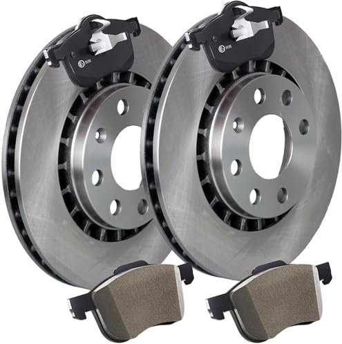 BandelOne enthält Bremsscheiben 280mm + Beläge vorne für Golf 5 6 Caddy 3 A3 Leon Octavia
