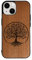 Enowood Coque en Bois de téléphone Iphone Artisanale - Arbre de Vie - Iphone 13 - Makore