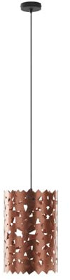 Lucande Pendelleuchte Aeloria (Modern) in Kupfer aus Metall (1 flammig, E27) - Deckenlampe Esstischlampe Hängelampe Hängeleuchte Wohnzimmerleuchte