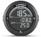 Lixada Kabelgebundener Fahrrad-Tachometer, wasserdicht, rund, Fahrradcomputer, Hintergrundbeleuchtung, Kilometerzähler