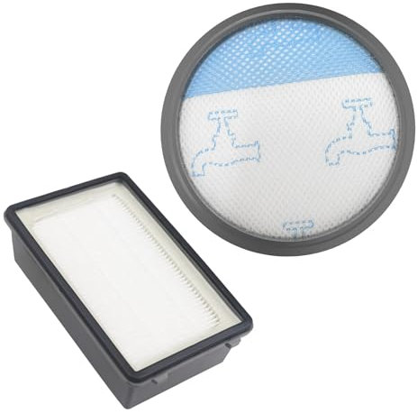Tekenewbse Filtro HEPA Aspirapolvere per Rowenta, Filtri Aspirapolvere Powerline Cyclonic, Filtro Scopa Elettrica per Rowenta RH8021WB RH8037WA RH8055WA RH8121WB RH8133WA RH8147WA RH8155WA