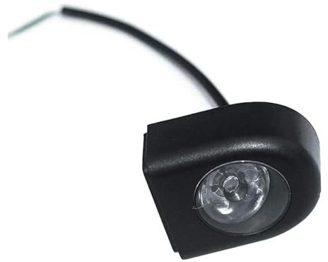 HLAQHL Led-Licht Kopf Vorder Lampe Scheinwerfer kompatibel mit Xiaomi M365 1S Pro MI Elektrische Roller Ersatz Teile