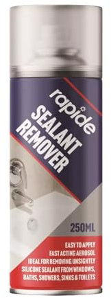 Silicone Sealant Remover 250ml, Silicone Remover for Removing Bathroom Sealant