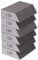 sourcing map 6pcs Sanding Sponge Blocks 400-500 Grit Sanding Sponge with Angled Edge 4x2.8x1, Washable and Reusable Foam Sanding Block for Polishing Kitchen Metal Wood Drywall Home