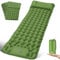 FORRINX Isomatte Selbstaufblasend Camping Luftmatratze 200 * 68CM Ultraleicht Camping Matratze mit Kissen Tragbar Luftzellenmatte Wasserdicht Schlafmatte für Outdoor, Wandern, Zelt, Strand