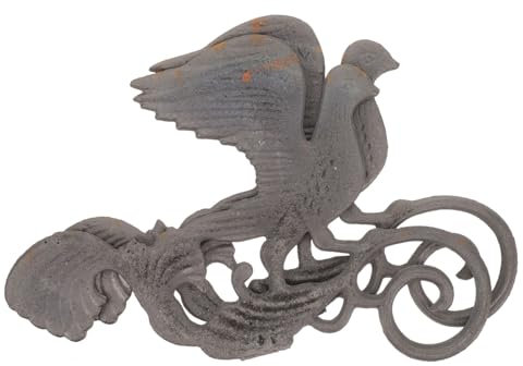 BESPORTBLE Pigeon Door Topper Iron Gate Finial Pigeon Garden Decor Outdoor Gate Topper