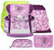 Belmil Schulranzen Set 403-13/AG/S/R 5 - teilig ergonomischer Schulranzen Set mit Regenschutz 1. klasse 2. klasse 3. klasse - Super Leicht 930-990 g/Grundschule (Chic Charms 2)
