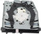 ZenithAur Replacement Internal Optical Drive for Slim, Ultra Thin DVD Optical Drive, Wear Blu - Ray Disk Drive for Slim Game Console