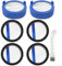 Filtro de aire para aspiradora, salida de aire, elementos de entrada, kit de filtros de cepillo de limpieza para AEG 8000 ASKW4 ESKW4 FX8 Robot Cleaner