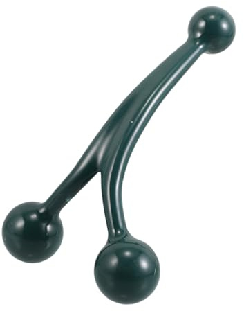 Manuell Bedienbares Rollenmassagegerät mit 3 Kugeln, Grün, Ps