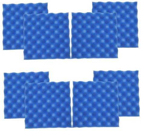 BESPORTBLE 12 Stück Teiliges Selbstklebende Schallschutzplatten Schalldichte Akustikpaneele für Wände Schlafzimmer Musikzimmer und Ktv Effektive Lärmdämmung Stilvolles Design Blau