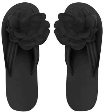 ZTFYKLIN Chanclas Ortopédicas Para Mmujer Casuales Cómodas Mujer, Gruesa, Zapatos De Playa Antideslizantes Con Sandalias Cerradas Por Delante (Black, 40) Mujer Goma Dedo Tacon Ancho Sandalia