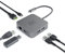 Green Cell® USB-C HUB Adattatore 6 in 1 (3X USB 3.0, HDMI 4K, Ethernet, USB-C) con Power Delivery 87W per MacBook PRO 13/15, dell XPS 13/15 e Compatibile con Dex Samsung S10 / S10+ / S10e / S9+ / S9