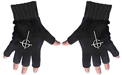 Ghost Unisex Fingerless Gloves Ghost Cross