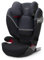 Cybex Gold Solution S-Fix High Back Booster Car Seat, For Cars with and without ISOFIX, Group 2/3 (15-50 kg), From Approx 3-12 Years, Granite Black