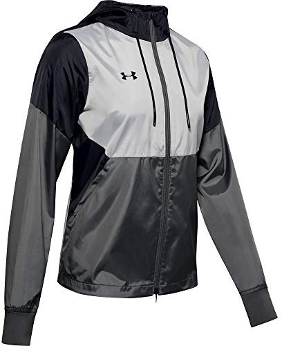 Under Armour Veste coupe-vent UA Team Legacy pour femme (XXL), noir, XX-Large