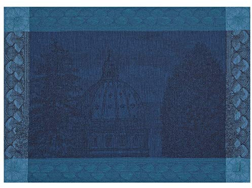 Le Jacquard Francais 25662 (2er Set) Tischsets Symphonie Baroque Crepuscule 54X38 cm Leinen