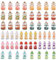 PandaHall 56 Stück Obsttee-Anhänger Glasflaschen-Charms 2 Stile Harzflasche Boba Tee Charms Obst & Blume innen für DIY Schlüsselanhänger Ohrringe Halskette Handwerk Herstellung
