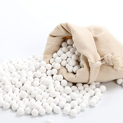 SNAGAROG Sfere di Ceramica per Cottura Palline Ceramica per Crostate Sfere Ceramica per Torte Sfere da Forno in Ceramica Sfere per Crostata Pesetti per Cottura per Cuocere Torte al Forno, 720G