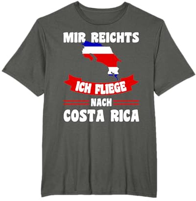 Costa Rica Flagge - Mir reichts ich fliege nach Costa Rica T-Shirt